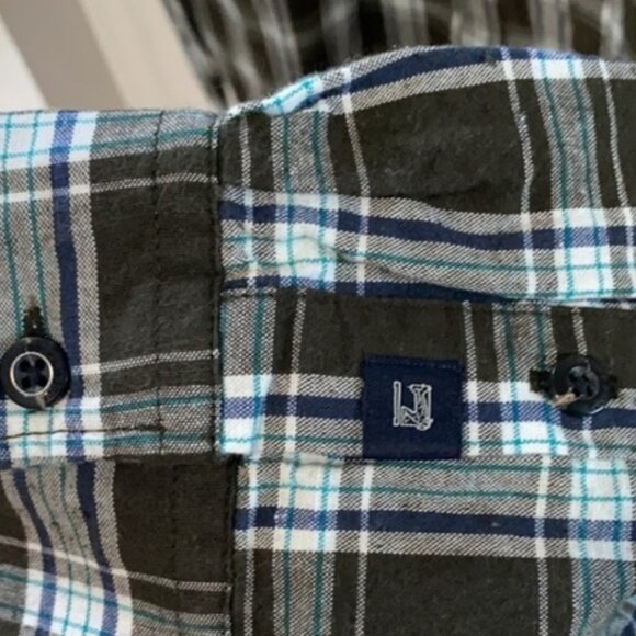 Scotch & Soda • Plaid Button Down Shirt Size Small - Picture 3 of 5